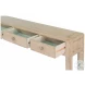Jewelers Ivory Console Table