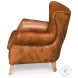 Bugatti Brown Leather Arm Chair
