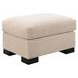 Dexter Taupe Upholstered Rectangular Ottoman
