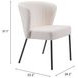 Aimee White Stackable Dining Chair Set of 2