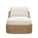 Axel Cream Performance Fabric Upholstered Outdoor Lounge Chair