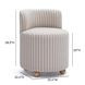 Hakuna Black and White Upholstered Desk Chair