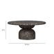 Cynthia Dark Emperador Outdoor Round Coffee Table