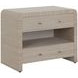 Babineaux Sand 2 Drawer Nightstand