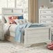 Foundry White Dove Twin Panel Bed