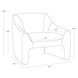 Paelana Danny Iceberg Upholstered Lounge Chair