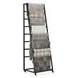 Ladder Black Display Rack with Casters