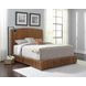 Laughton Amber King Panel Bed