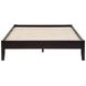 Hounslow Cappuccino Full Universal Platform Bed