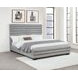 Patricia Gray California King Upholstered Platform Bed