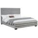 Patricia Gray California King Upholstered Platform Bed
