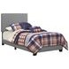 Dorian Grey Upholstered Twin Panel Bed