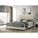 Dorian Cream Queen Upholstered Panel Bed