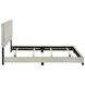 Dorian Cream Queen Upholstered Panel Bed