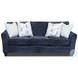 Wowza Navy Queen Sleeper Sofa