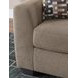 Triston-Peaks Suede Oversized Chair