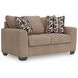 Triston Peaks Suede Living Room Set
