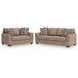 Triston Peaks Suede Living Room Set
