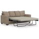 Triston Peaks Suede Queen Sofa Sleeper