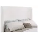 Nala Cream Upholstered King Sleigh Bed