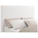 Knox Cream Upholstered King Platform Bed