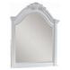 Estrella White Arched Dresser Mirror