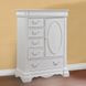 Estrella White 6 Drawer Chest