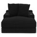 Comfrey Black 67" Chaise