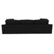 Comfrey Black Modular Chaise Sectional