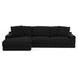 Comfrey Black Modular Chaise Sectional