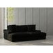 Comfrey Black 2 Piece Modular Sectional