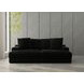Comfrey Black 2 Piece Modular Sectional