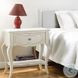 Edalene Pearl White Nightstand