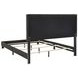Mapes Charcoal Upholstered Queen Panel Bed