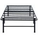 Waldin Black Twin Platform Support