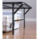 Waldin Black Twin Platform Support