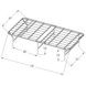 Waldin Black Twin Platform Support