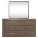 South Bend Burnished Clay 6 Drawer Dresser with Mirror