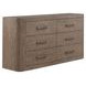 South Bend Burnished Clay 6 Drawer Dresser