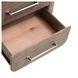 South Bend Burnished Clay 3 Drawer Nightstand with USB Charging