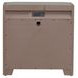 South Bend Burnished Clay 3 Drawer Nightstand with USB Charging