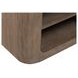 South Bend Burnished Clay 1 Drawer Nightstand with USB Charging