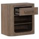 South Bend Burnished Clay 1 Drawer Nightstand with USB Charging