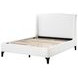 Mosby White King Platform Bed