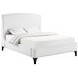 Mosby White Queen Platform Bed