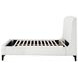 Mosby White Queen Platform Bed