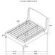 Mosby White Queen Platform Bed