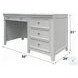 Lacey White 52" Writing Desk