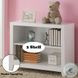 Lacey White Bookcase