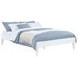 Hounslow White Full Platform Bed